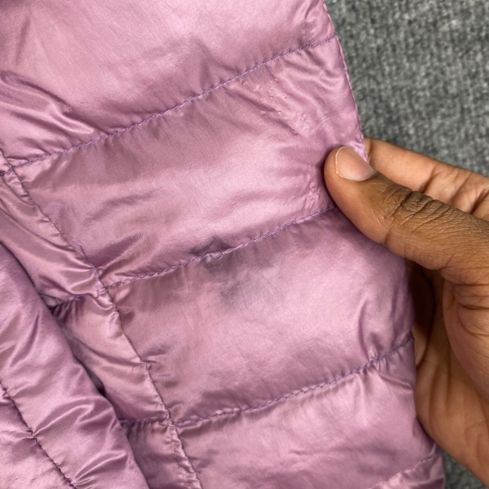 Moncler Lisette Giacca Kids Purple Lightweight Down Puffer Jacket Coat 4195335 - Picture 15 of 15
